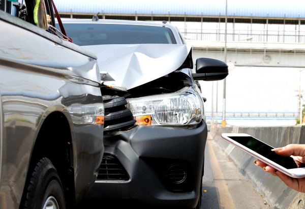 Car In Accident with Insurance